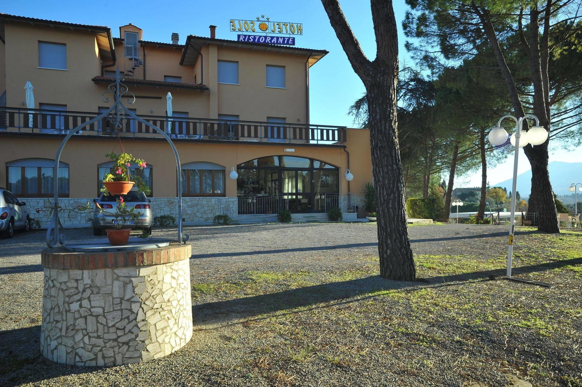 Villa Hotel Del Sole Chiusi Exterior photo